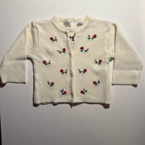 KRU Supplies Baby Girl Button Down Sweater
